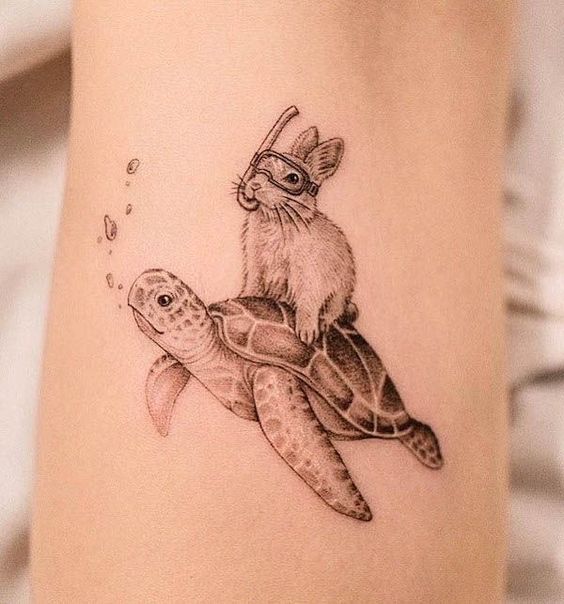 13+ adorable animal tattoos you must try 3