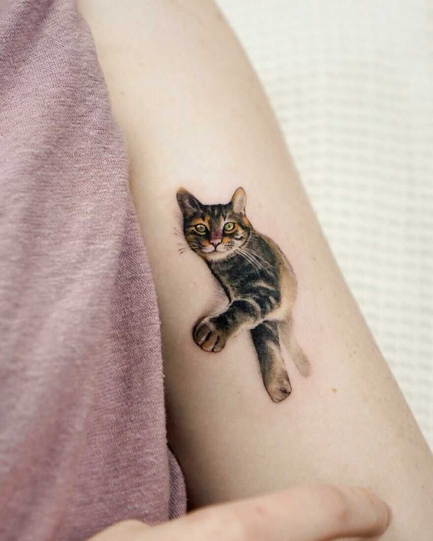 13+ adorable animal tattoos you must try 12