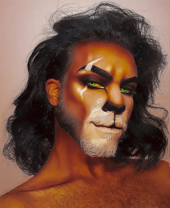 13+ photos of animal makeup will leave you in awe 10