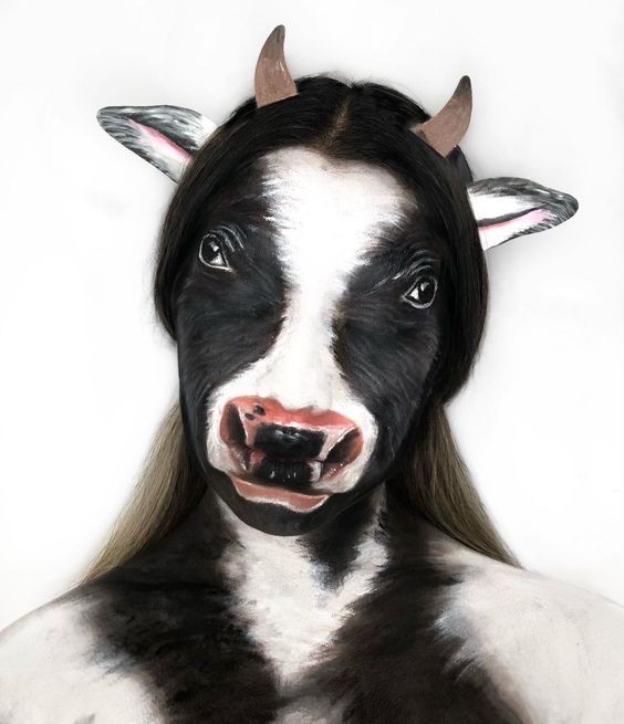 13+ photos of animal makeup will leave you in awe 8