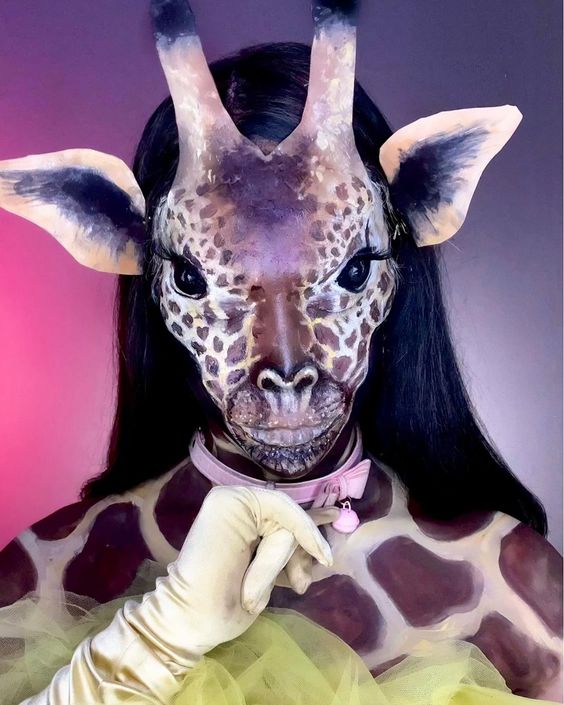 13+ photos of animal makeup will leave you in awe 6