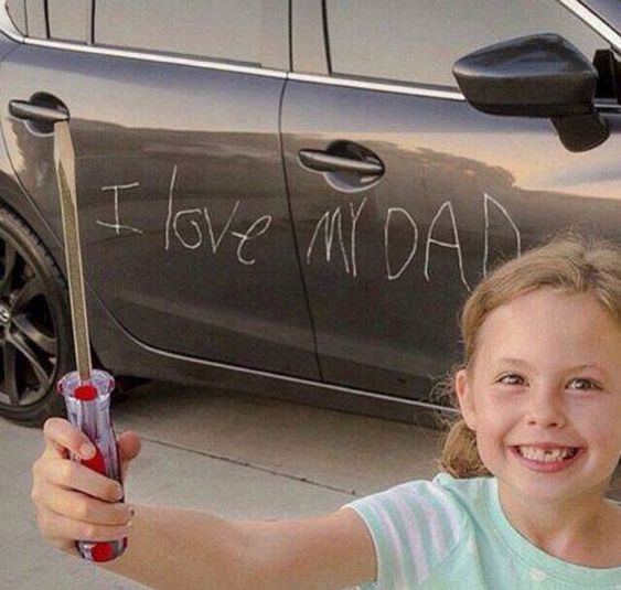 12+ funny photos of kids doing silly things that leave you in stitches 9