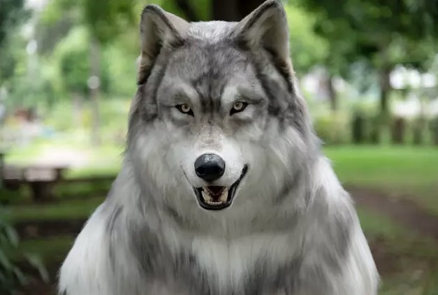 Man spends $20,000 to own ultra-realistic animal costume and live as wild wolf 2