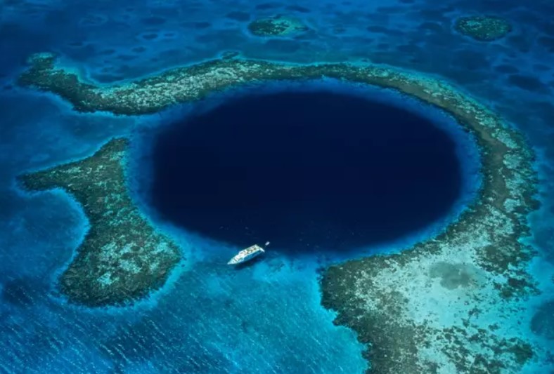 Divers stunned after spotting scariest things at the bottom of Great Blue Hole 1