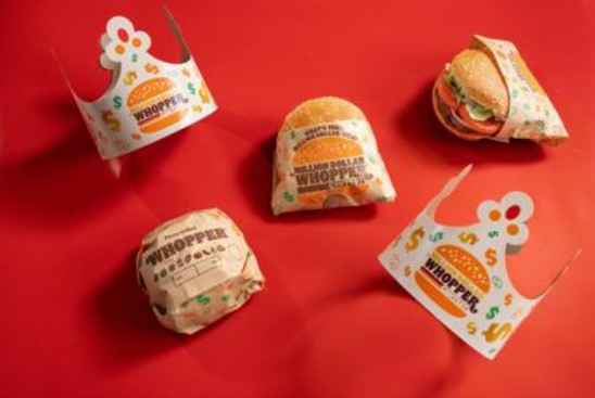 Burger King's customers can earn $1 million prize for devising best new Whopper 3