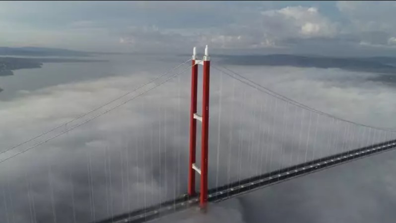 World's longest suspension bridge connects Europe and Asia in only 6 minutes 4
