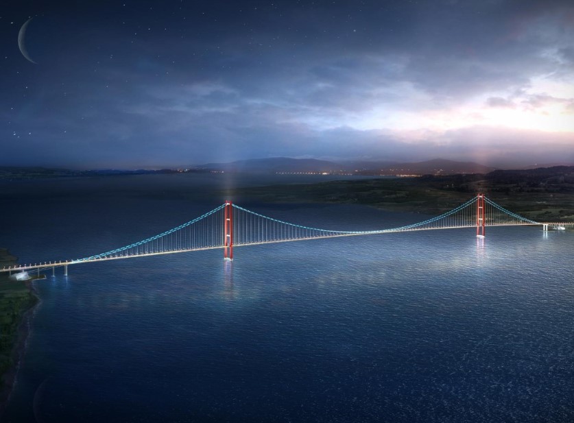 World's longest suspension bridge connects Europe and Asia in only 6 minutes 2
