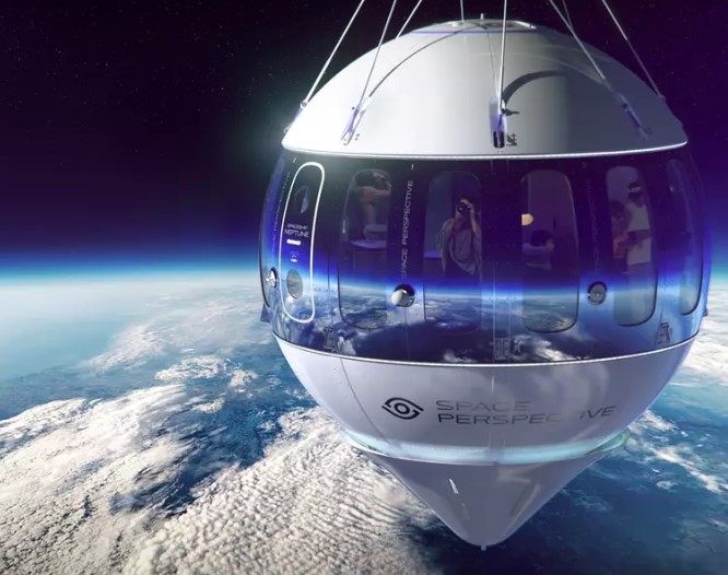 American company reveals inside luxury orb that will take people to space with staggering $125K per time 1