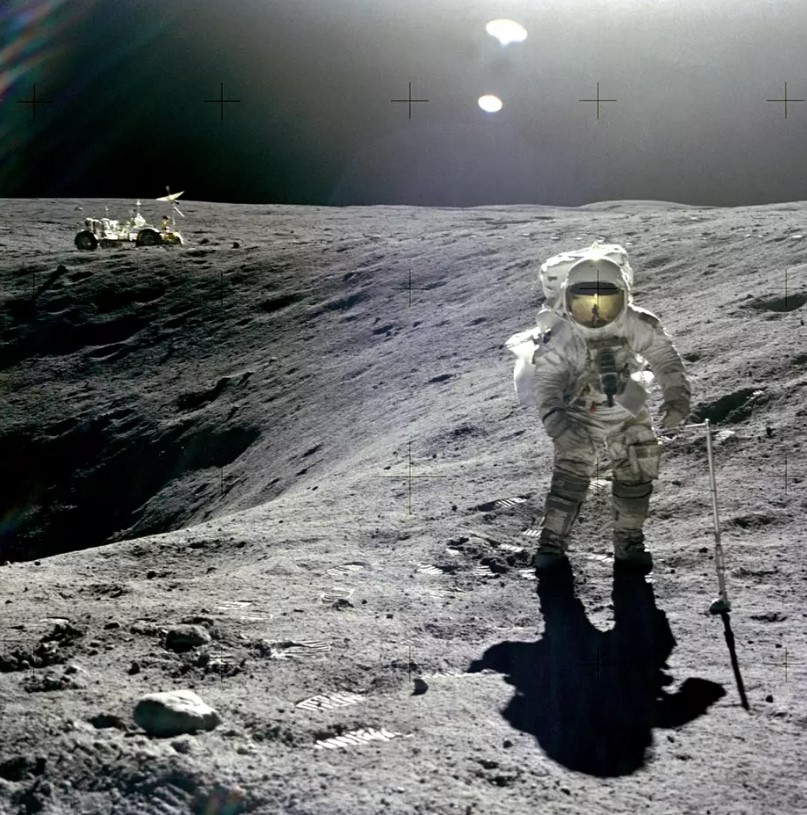 Astronaut left his family photo for 50 years on the Moon with message for whoever finds it 1