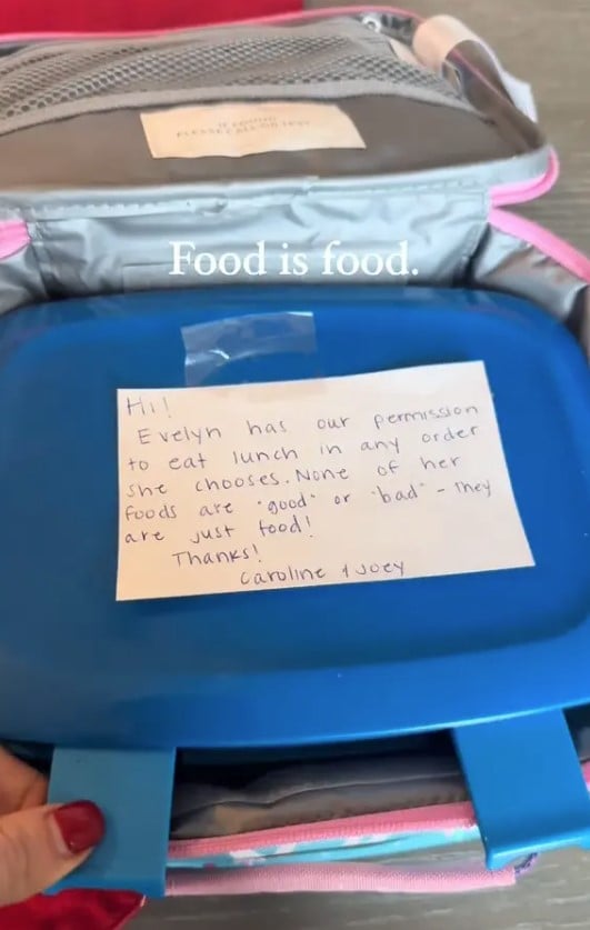 Mom left furious message in daughter’s lunch box for teacher after she complained about kid's lunch 3