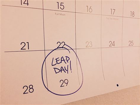 Leap years maintain synchronization with the Earth's 365.2422-day orbit by adding an extra day every four years. Image Credit: Getty