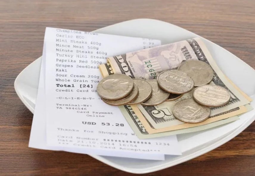 Waitress expresses disappointment as she gets ‘$0’ tip on ‘$187’ bill 3