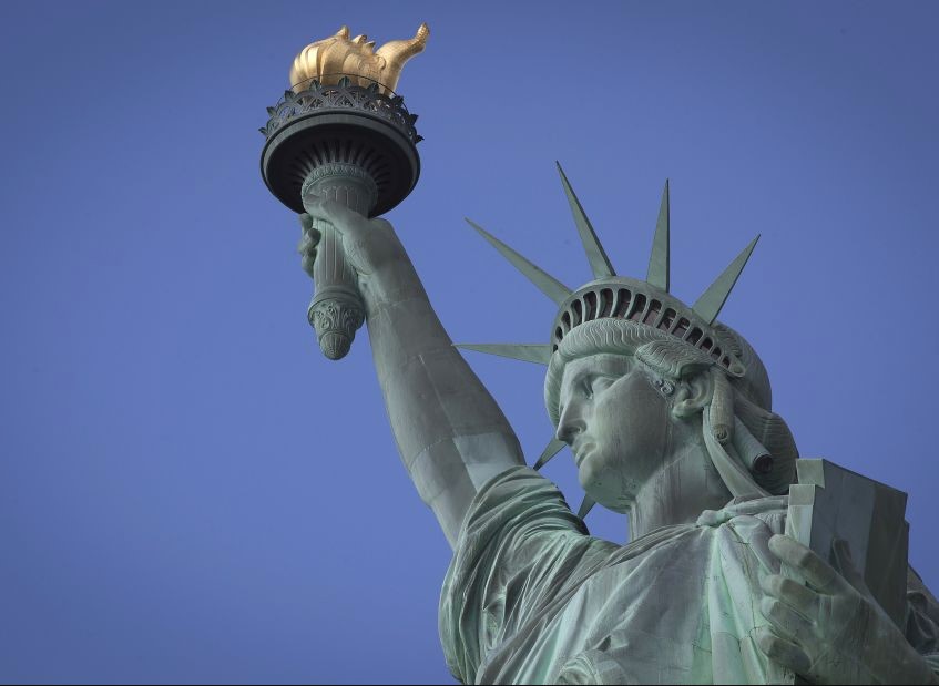 The Statue of Liberty has been closed due to historical events and structural considerations. Image Credit: Getty