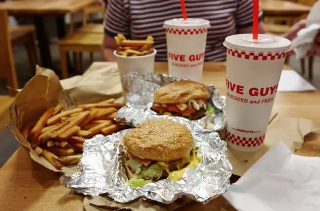 Five Guys explains why it charges so expensive after being slammed over 'out of control' prices of one meal 3