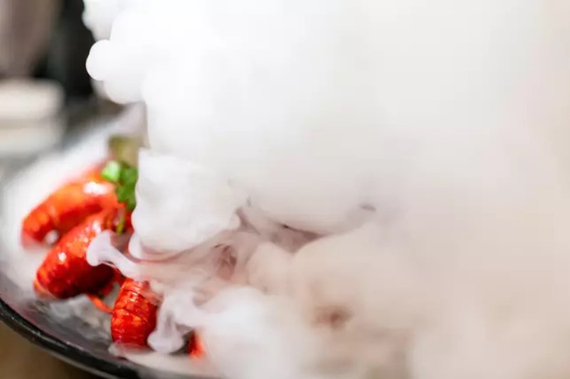 Customers suddenly 'vomiting blood' after restaurant manager serves dry ice as mouth freshener 5
