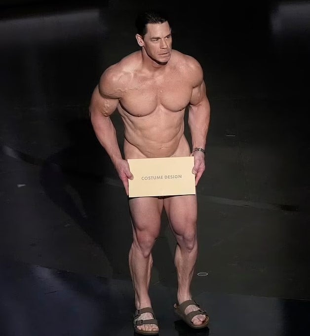 John Cena left people stunned after being undressed on Oscars stage 3