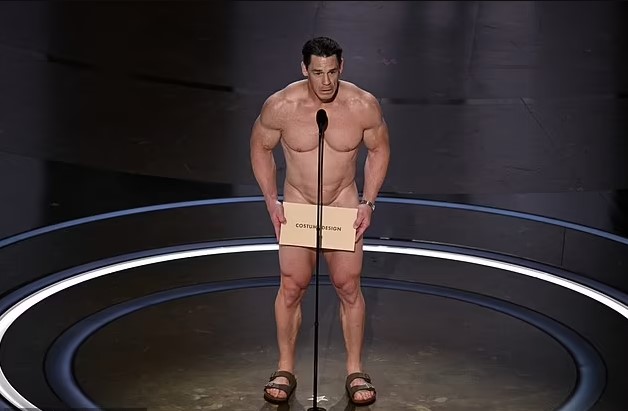 John Cena left people stunned after being undressed on Oscars stage 1