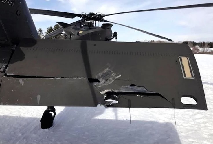 Man sues government for $9,500,000 after crashing his snowmobile into Black Hawk helicopter 2