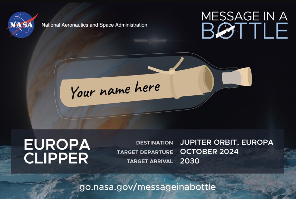NASA sends 'message in a bottle' to Jupiter's moon Europa where alien life hiding 5