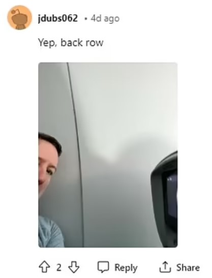 American airline passenger gets furious after being put in window seat that has no window 4
