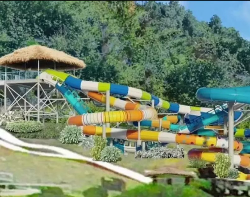 New Apocalypso waterslide will be open at the US's 'most haunted lake' that has claimed 700 lives since 1956 3