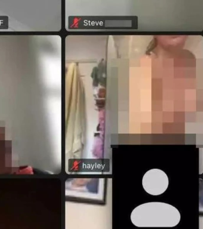 Woman accidentally live streams herself showering after attending funeral over Zoom 2