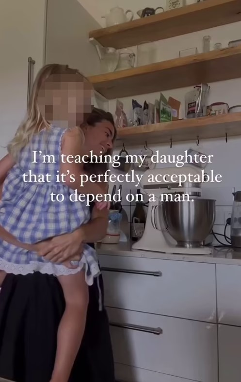 Mom sparks debate after teaching daughter to be 'traditional wife' and depend on man 5