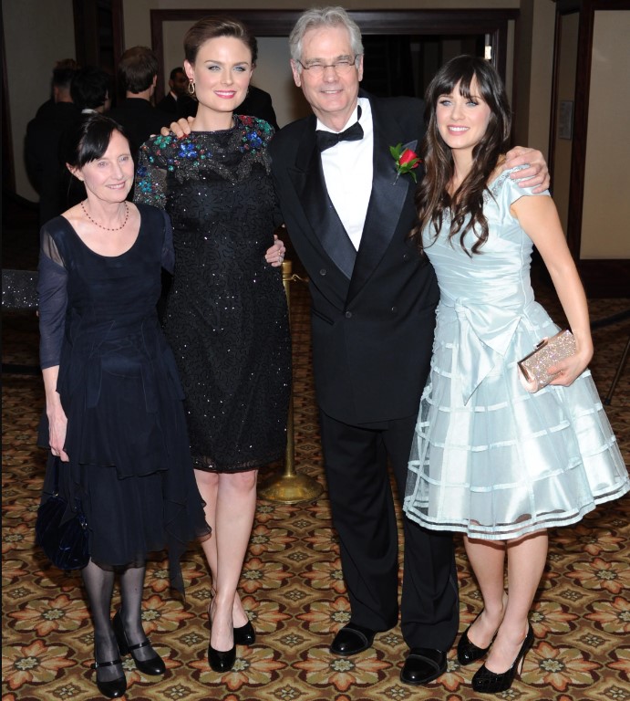 Deschanel appreciates the support and creative guidance from her actor mother and cinematographer/director father. Image Credit: Getty