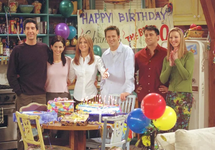 Friends fans are shocked by Courteney Cox and David Schwimmer's surprising ages. Image Credit: Getty