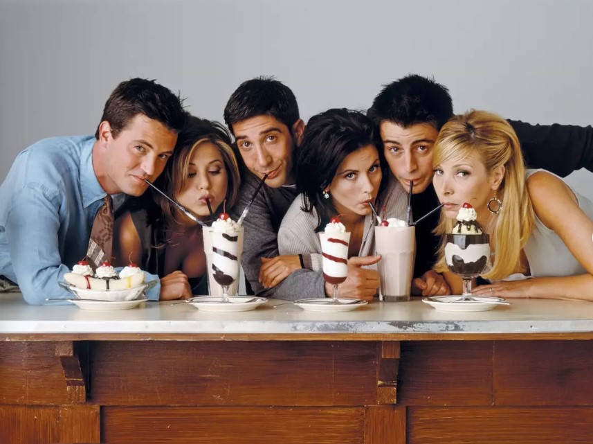 Friends fans were left speechless by the surprising ages of Courteney Cox and David Schwimmer. Image Credit: Getty