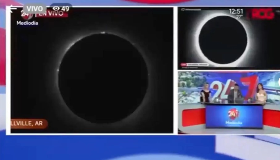 News station suddenly broadcasted man's private part instead of solar eclipse on live TV 3