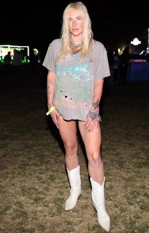 Kesha targeted Diddy by changing song lyrics in her Coachella performance 4