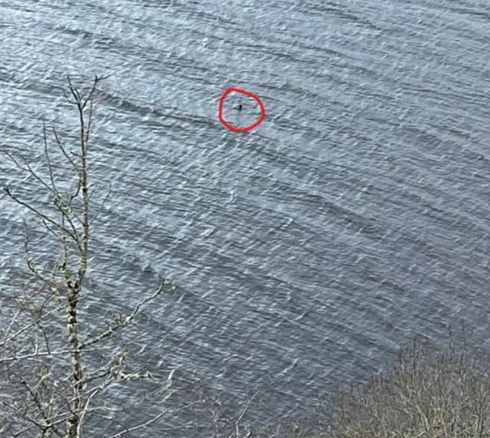 Man captures mysterious 18ft shape while searching for Loch Ness Monster 4