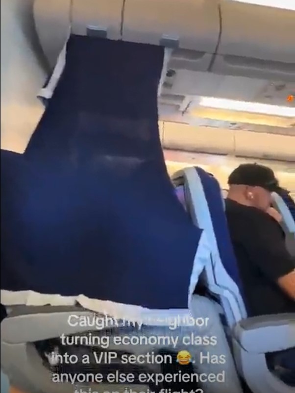 Passenger discovered genius trick to upgrade their economy seat to a VIP without moving 2