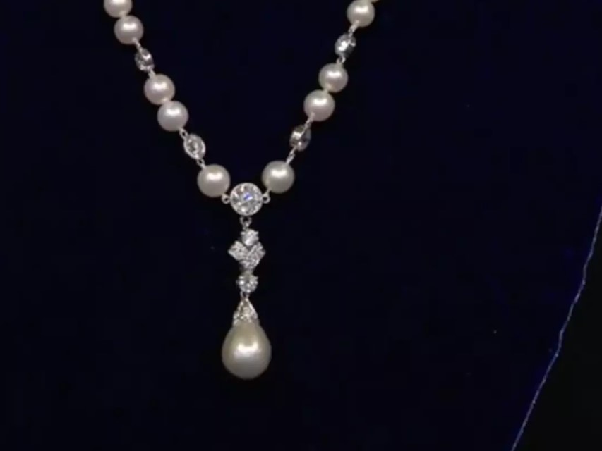 Guest reveals Paulding Farnham-designed necklace with dual signatures on it. Image Credit: Antiques Roadshow