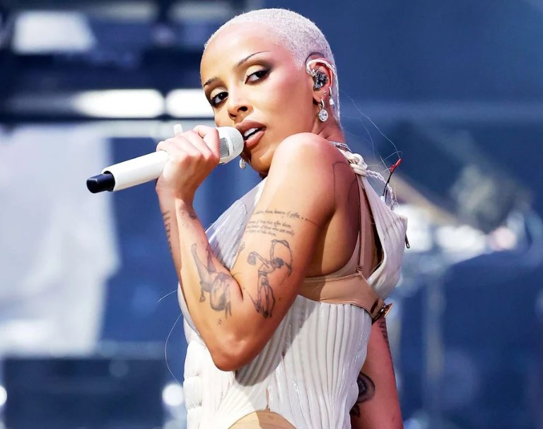 Doja Cat told parents not to bring kids to her shows as her music isn't for them. Debate ensued. Image Credit: Getty