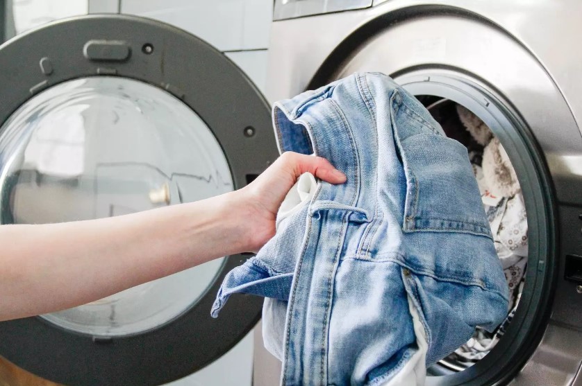 Bergh clarified in a CNBC interview that he doesn't discourage washing jeans, but warns of the negative effects on denim quality. Image Credit: Getty