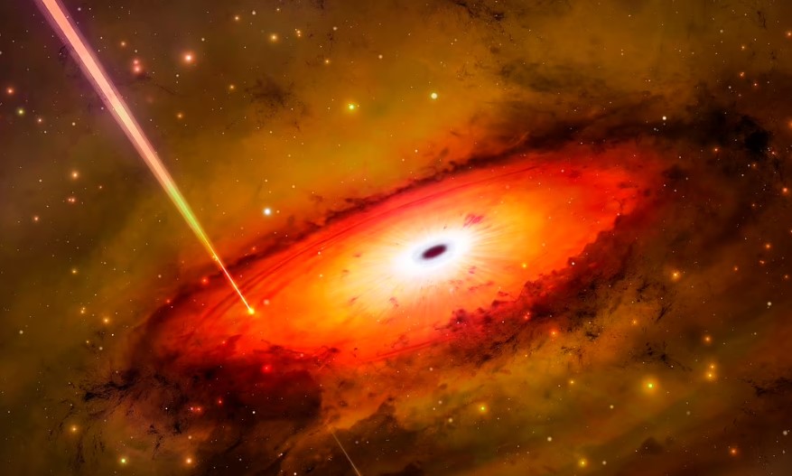 The theory suggests that gamma-ray bursts (GRBs) could have caused the extinction of alien civilizations. Image Credit: Getty
