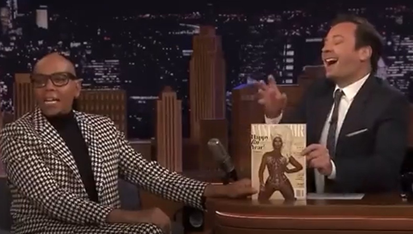 It turned out RuPaul just joked at Fallon. Image Credit: The Tonight Show