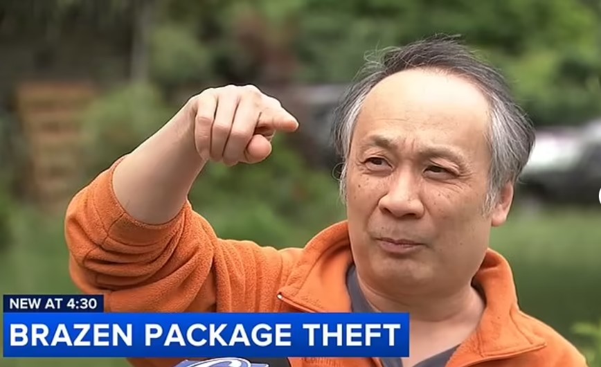 Henry expressed his concern about being careful when opening the door to pick up his packages. Image Credit: WPVI
