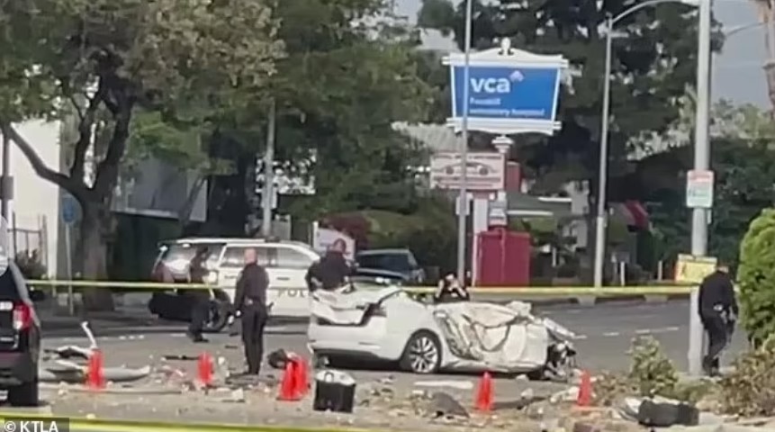 Tesla car took lives of three people after traveling at speeds over 100mph 6
