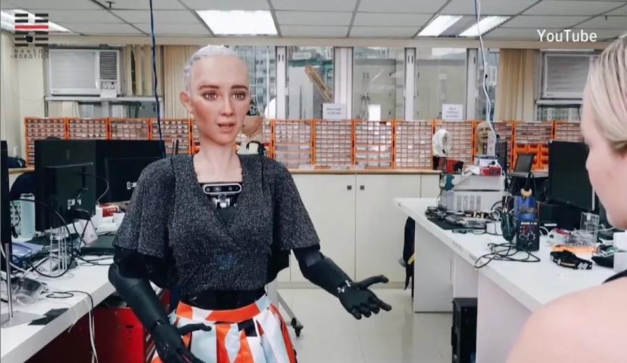 She is the first robot citizen and UNDP's Innovation Ambassador, earning her notable recognition. Image Credit: Youtube