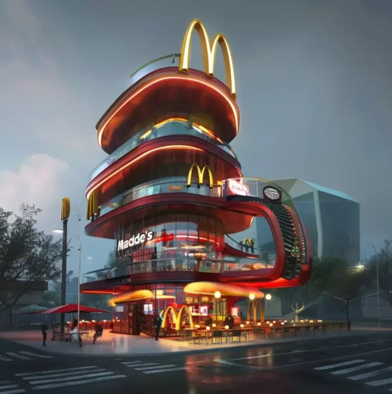 AI makes predictions about McDonald's Black Mirror-like future 20 years from now 5
