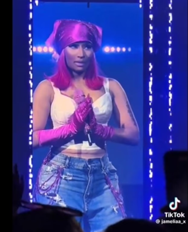 Nicki Minaj pays strange tribute to Princess Diana during concert after stimulant arrest 3