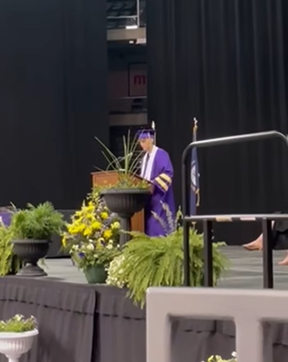 Kentucky graduate was withheld diploma by school for going 'off script' in his graduation speech 2