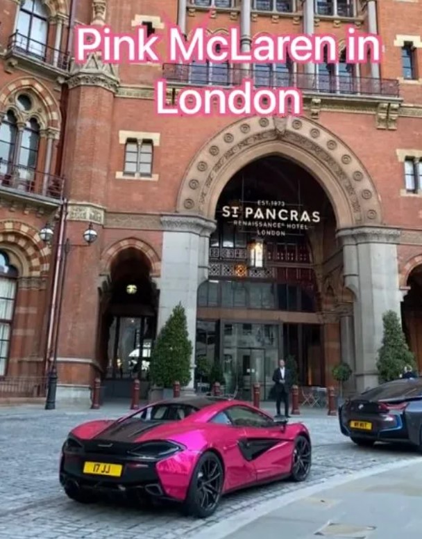 McLaren sports car mysteriously parked at hotel for four years finally solved 2