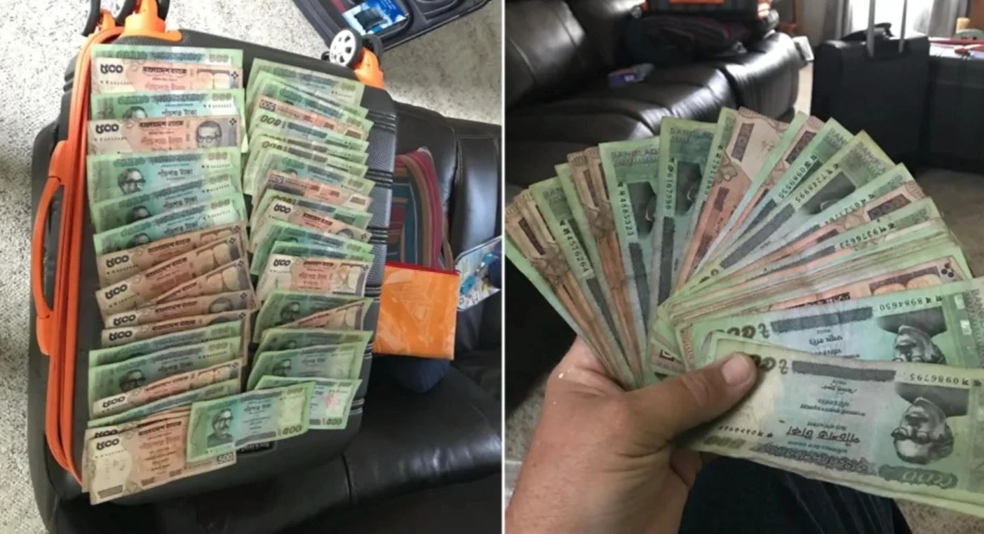 Couple pulls up safe containing $100K in cash from lake by magnet fishing 6