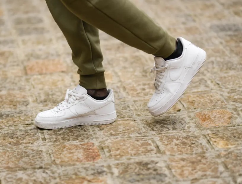 NYC doormen dislike white sneakers, considering them unimaginative and a sign of not being fun on the dance floor. Image Credit: Getty