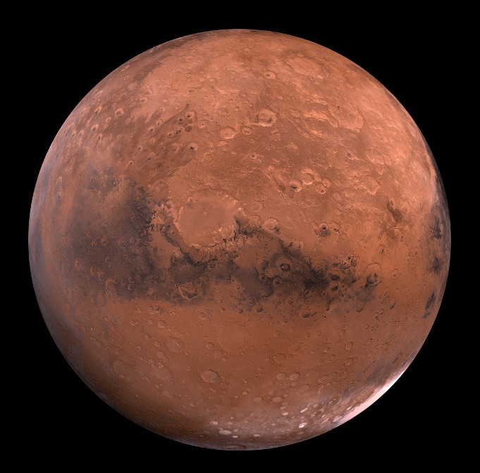 Scientists recently discovered evidence of life on Mars, suggesting humans could live there someday. Image Credit: Getty