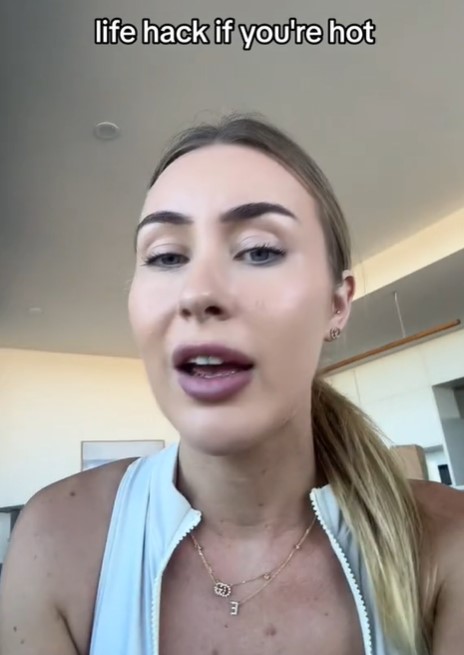 Emily turns to dating apps for housing, avoiding asking friends for help. Image Credit: TikTok / emwebbily